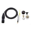 Doza instrument de suflat Rumberger K1X II PA , montare pe gat, MCX dreapta, XLR cu adaptor phantom