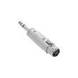 Adaptor Adam Hall 4 Star A XF3 JM3, XLR mama - Jack 6.3 stereo tata