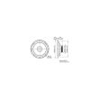 Difuzoare auto Kenwood KFC-E1755 , dual cone, 17 cm