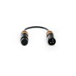 Cablu DMX 110 ohm adaptor Fos FC-XLR3M5F , XLR tata 3 pini - XLR mama 5 pini