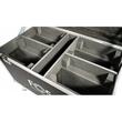 Flightcase cu roți pentru 4 x moving wash 600 HEX