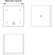 Boxa pasiva 2 cai L'Acoustics 5XTW, coaxiala, 5" LF +1" HF, alba