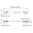 Element de montaj L'Acoustics A15-RIGBAR, rigging bar and pullback