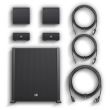 Sistem PA activ 2.1 LD Systems CURV 500 AVS W , portabil, negru