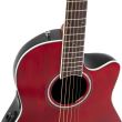 Chitara electro-acustica Ovation CS24-RR-G Celebrity CS Standard Mid Cutaway Ruby Red