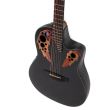 Chitara electro-acustica Ovation CE44-5-G, Celebrity Elite Mid Cutaway neagra
