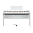 Pian digital Yamaha Seria P P-125 WH alb