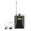 Sistem fara fir monitorizare audio Shure PSM 300 Premium P3TERA215CL , casti stereo SE215-CL, receptor P3RA