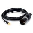 Doza instrument de suflat Rumberger K1X II PA , montare pe gat, MCX dreapta, XLR cu adaptor phantom