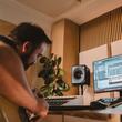 Monitor studio activ Palmer Orbit 11, coaxial, 3 cai, negru
