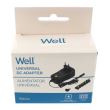 Alimentator AC/DC universal Well , comutatie, 1500mA, 6 mufe