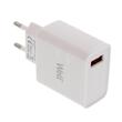 Alimentator USB Well, quick charge 3.0, 3A 18W, negru / alb