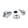Buton curea chitara Schaller 14010301 , satin chrome, cu blocare