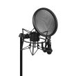 Shockmount microfon + filtru pop Adam Hall DSM 400