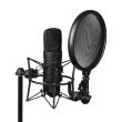 Shockmount microfon + filtru pop Adam Hall DSM 400