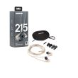 Pachet casti monitorizare audio Shure SE215-CL, case Thomann Mix Case 1812A