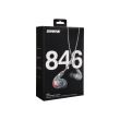 Casti in-ear Shure SE846-CL , 3 cai, monitorizare audio, transparente