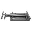 Scaun Adam Hall SKT 16 E , negru, pliabil, sezut negru, piele sintetica