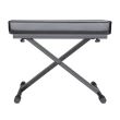 Scaun keyboard Adam Hall SKT 17 , negru, pliabil, sezut negru, piele sintetica