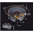 Difuzoare auto Alpine SPG-17CS , sistem component, 2 cai, 17 cm