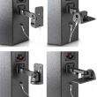 Suport de fixare boxa pe perete Adam Hall SUWMB 10 B , 10kg, negru