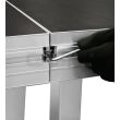 Clema conectare profil platforma Guil TMU-01 , aluminiu, pentru TM440,TM440XL,TM300