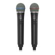 Sistem fara fir cu 2 microfoane de mana Behringer ULM302MIC , digital 2.4 GHz