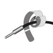 Legatura velkro pt cablu Adam Hall VR 2020 BLK , neagra, scai