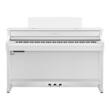 Yamaha CLP-845 WH - vedere din perspectiva, culoare alba