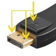 Adaptor video HDMI-A mama - DisplayPort tata 20 pini