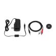 Pickup Audio-Technica AT-LP60XBT , Bluetooth, curea, full automatic, alb