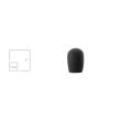 Microfon lavaliera Audio-Technica ATR35cW , condenser, omnidirectional