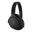 Casti fara fir on-ear Audio-Technica ATH-ANC500BTBK , inchise, Noise-Cancelling, negre