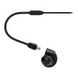 Casti monitor in-ear Audio-Technica ATH-E40 , negre