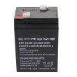 Acumulator plumb acid 6V 4AH, 4.2AH, 4.5AH Well / Chrome