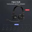 Sistem de comunicare wireless Came-TV WAERO Pro Full Duplex, 1.9GHz, pachet 4 casti cu microfon