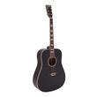 Chitara acustica 4/4 Dimavery STW-40 Black, Western, simetrica
