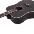 Chitara acustica 4/4 Dimavery STW-40 Black, Western, simetrica
