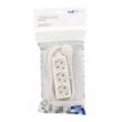 Prelungitor 3 cai 1.5m Well/Chrome , 3x1.5 mmp, alb