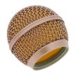 Grila pentru microfon Shure SM58 t.bone , metal, aurie