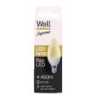 Bec LED lumanare E14 Well , 6W, 230V, lumina calda
