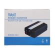 Invertor de tensiune auto cu USB Well , 24>220V, 300W