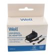 Alimentator AC/DC universal Well , comutatie, 2250mA, 6 mufe