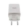 Incarcator retea Well 2xUSB-A 2.4A 12W alb