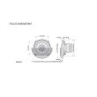 Difuzoare auto Pioneer TS-G1322I , coaxiale, 3 cai, 13 cm