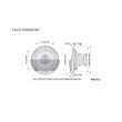 Difuzoare auto Pioneer TS-G1723I , coaxiale, 3 cai, 17 cm