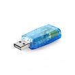 Placa de sunet 5.1 Nedis UCR10051BU , dongle USB 2.0