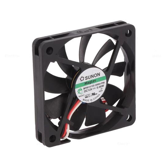 Ventilator 12VDC, 60x60x10mm, MF60101V3-F99-A
