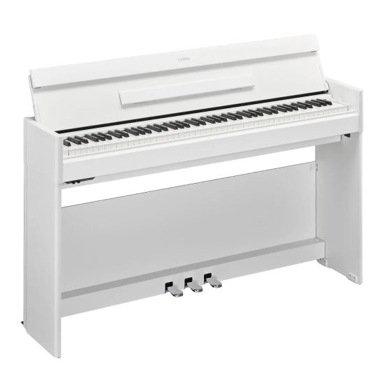 Pian digital Yamaha Arius YDP-S55WH,Alb