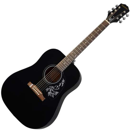 Chitara acustica Epiphone Starling Square Sholder Ebony, neagra
